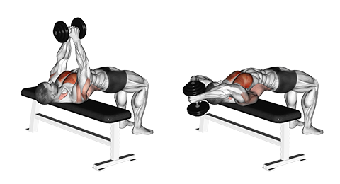 Dumbbell pullover
