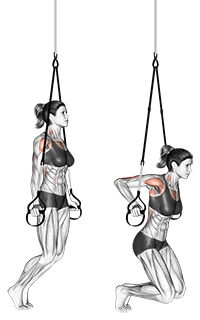 Self-assisted Triceps Dip med slynger